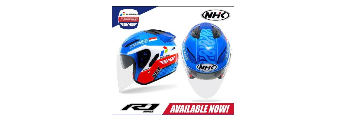 Helm Replika Mandalika SAG Racing Team