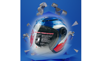 Give Away Helm Mandalika NHK Half Face Give Away Helm Mandalika NHK Half Face