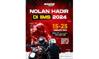 NOLAN Helmet Hadir di IIMS JAKARTA 15 Februari 2024 Hingga 25 Februari 2024 NOLAN Helmet Hadir di IIMS JAKARTA 15 Februari 2024 Hingga 25 Februari 2024