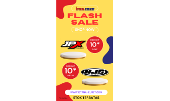 FLASH SALE HELM NJS DAN JPX FLASH SALE HELM NJS DAN JPX