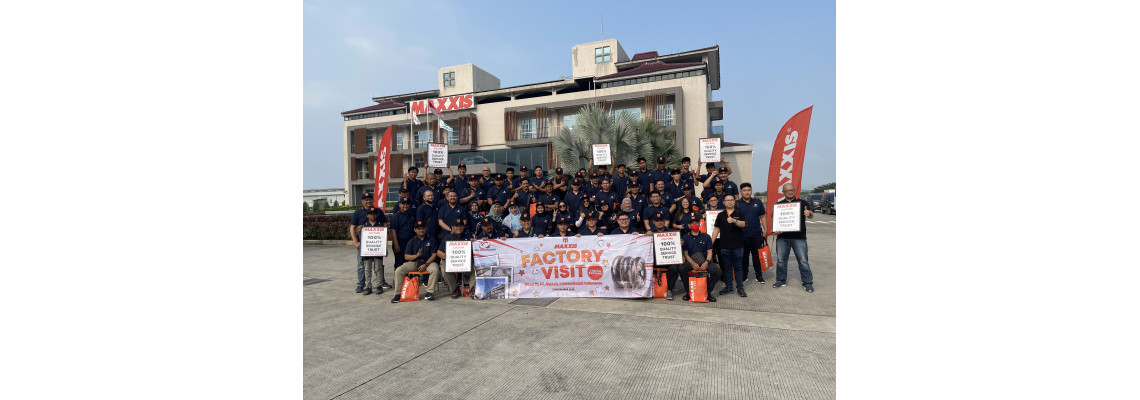 Istana Helmet Berkunjung Ke Pabrik Ban Maxxis Indonesia