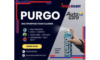 CUCI HELM ANTI RIBET DENGAN “PURGO” CUCI HELM ANTI RIBET DENGAN “PURGO”