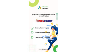 Mendapatkan komisi dengan menjadi affiliate Istana Helmet