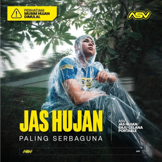 JAS HUJAN ASV PORTABLE STELAN