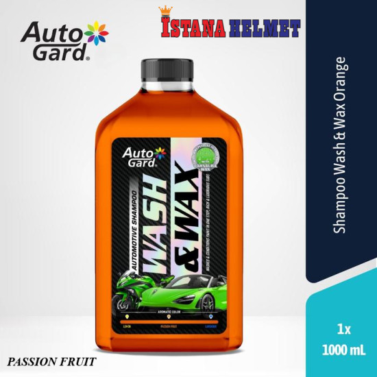 AUTOGARD WASH AND WAX P.FRUIT 1L