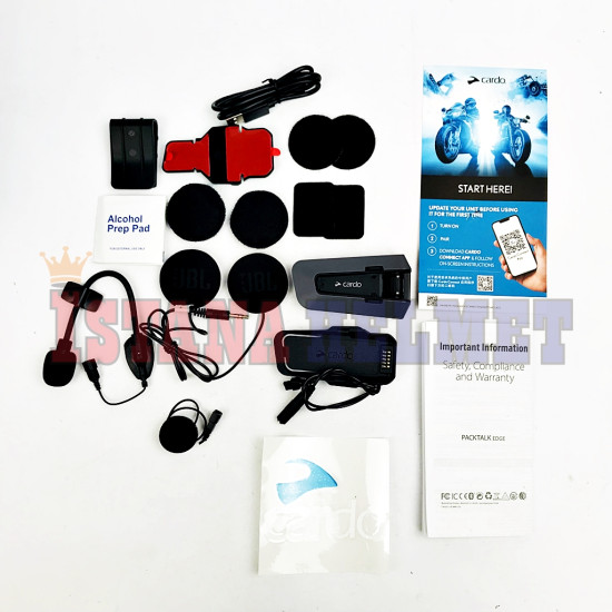 CARDO INTERCOM PACKTALK EDGE (UNPACK)