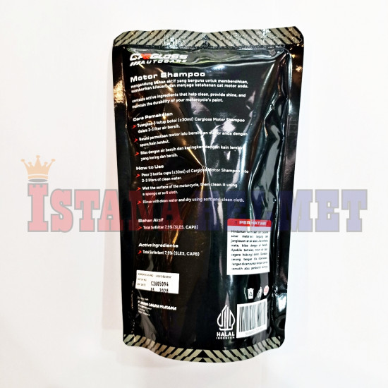 CARGLOSS MOTOR SHAMPOO 250ML