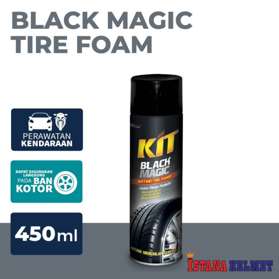 KIT BLACK MAGIC TIRE FOAM (450ML) (PT)