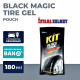 KIT BLACK MAGIX TIRE GEL POUCH 180ML (GP)