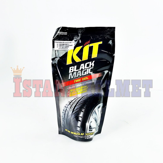 KIT BLACK MAGIX TIRE GEL POUCH 180ML (GP)