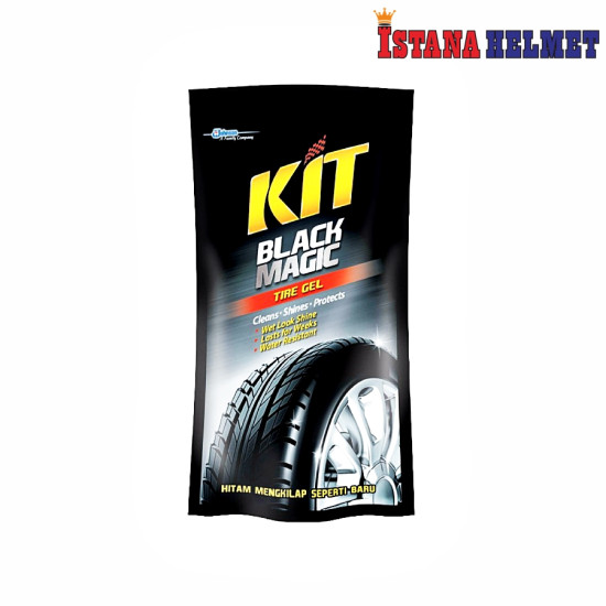 KIT BLACK MAGIX TIRE GEL POUCH 180ML (GP)