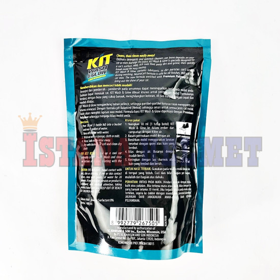 KIT WASH AND GLOW POUCH 400ML (GP)
