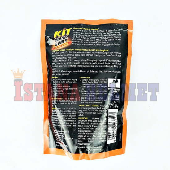 KIT WASH AND WAX POUCH 400ML (GP)