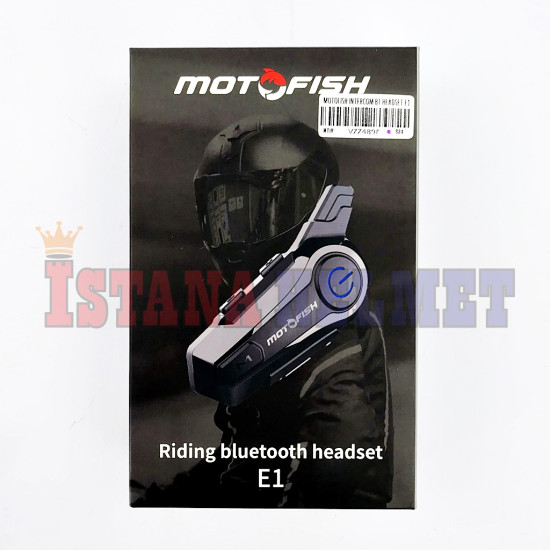 MOTOFISH INTERCOM BT HEADSET E1 MOTOFISH INTERCOM BT HEADSET E1