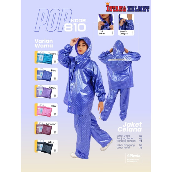 JH PLEVIA 810 POP PURPLE