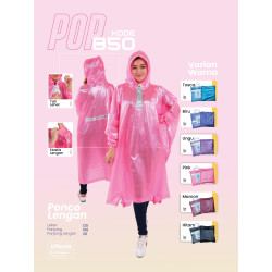 JAS HUJAN PLEVIA 850 POP PONCHO LENGAN GRN