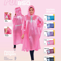 JH PLEVIA 850 POP PONCHO LENGAN BK