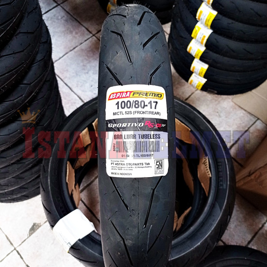 BAN ASPIRA PREMIO SPORTIVO RS-01 100/80-17