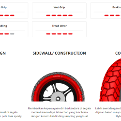 BAN CORSA 110/80-14 CROSS-S