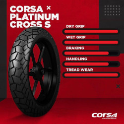 BAN CORSA 100/80-17 CROSS-S