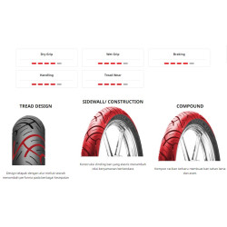 BAN CORSA 110/80-14 S33