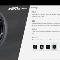 BAN FDR BLAZE MP TOURER 120/70-15