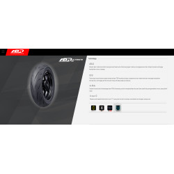 BAN FDR BLAZE MP TOURER 120/70-15