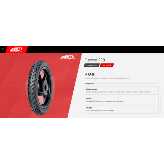 BAN FDR FLEMMO PRO TL 70/90-17 BAN FDR FLEMMO PRO TL 70/90-17
