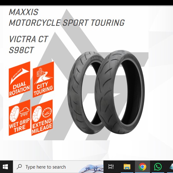 BL MAXXIS 110/70-13 VICTRA CT