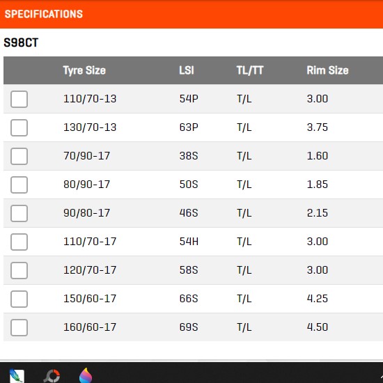 BL MAXXIS 110/70-13 VICTRA CT