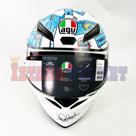 AGV K-1 ROSSI WINTER TEST 2017 (L)