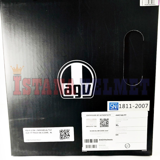 AGV K-1 TOP ASIA FIT TRACK 46 (L) AGV K-1 TOP ASIA FIT TRACK 46 (L)