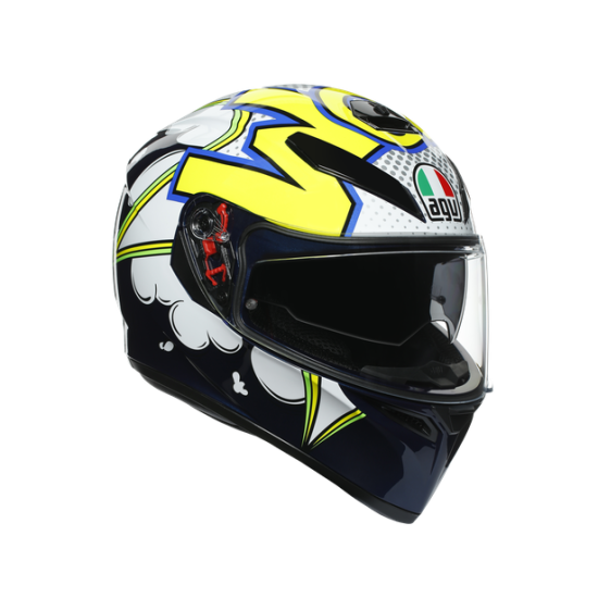AGV K-3 SV I MULTI MPK B.BL/WH/YL (M) AGV K-3 SV I MULTI MPK B.BL/WH/YL (M)