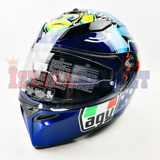 AGV K-3 SV ROSSI MISANO 2015 (L) AGV K-3 SV ROSSI MISANO 2015 (L)