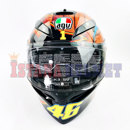 AGV K-3 SV TOP ROSSI MUGELLO 2004 (L) AGV K-3 SV TOP ROSSI MUGELLO 2004 (L)