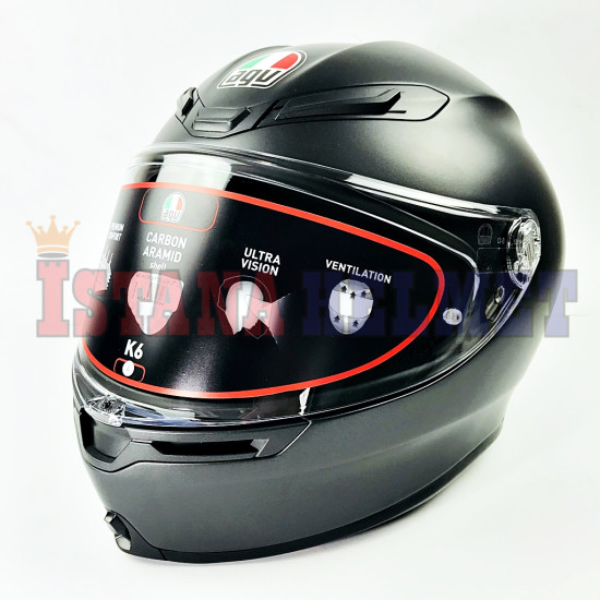 AGV K-6 SV MPLK FIT MATT BLACK (XL)