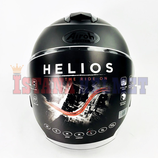 AIROH HELIOS BLACK MT (XL)