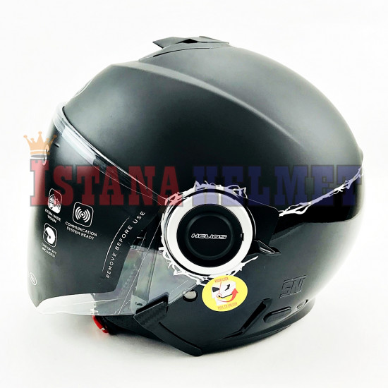AIROH HELIOS FLOU BLACK GLOSS/MATT (L) AIROH HELIOS FLOU BLACK GLOSS/MATT (L)