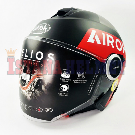 AIROH HELIOS UP BLACK MT (XL)
