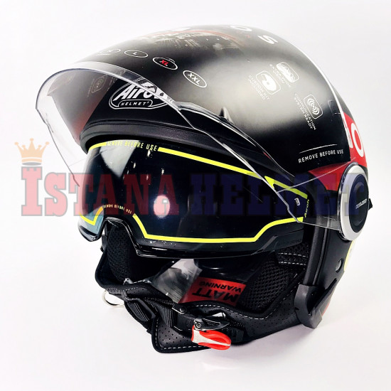 AIROH HELIOS UP BLACK MT (XL)