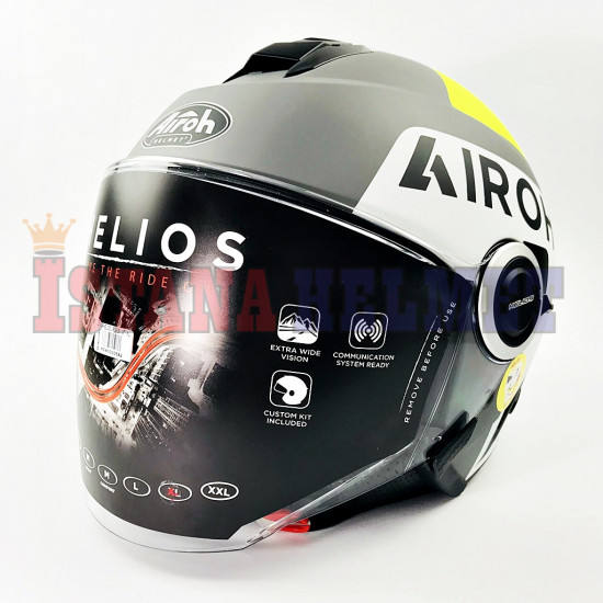 AIROH HELIOS UP GREY MT (XL)