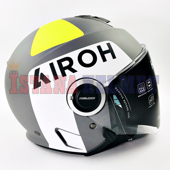 AIROH HELIOS UP GREY MT (XL)