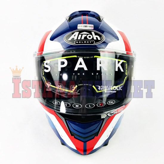 AIROH SPARK SHOGUN BL/RD (XL)