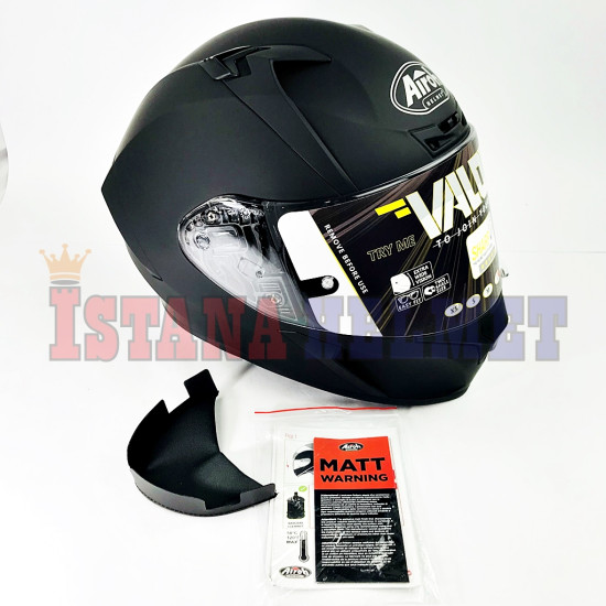 AIROH VALOR BLACK MATT (L)