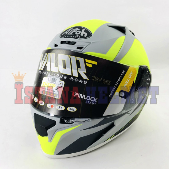 AIROH VALOR WINGS YELLOW MATT (XL) AIROH VALOR WINGS YELLOW MATT (XL)