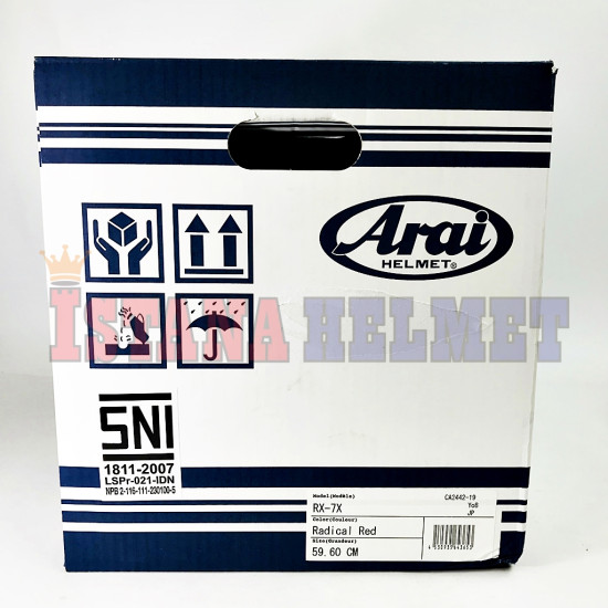 ARAI RX-7X RADICAL RED (L)
