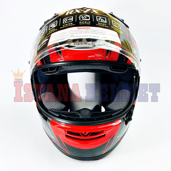 ARAI RX-7X RADICAL RED (L)