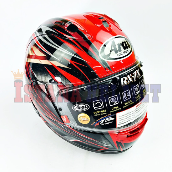 ARAI RX-7X RADICAL RED (L)