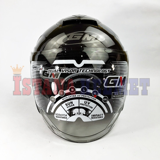 GM FURY GUNMETAL (XL)