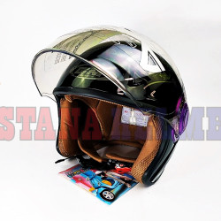 GM POP HIJAB # CRYSTAL BK/PK PEARL (L)